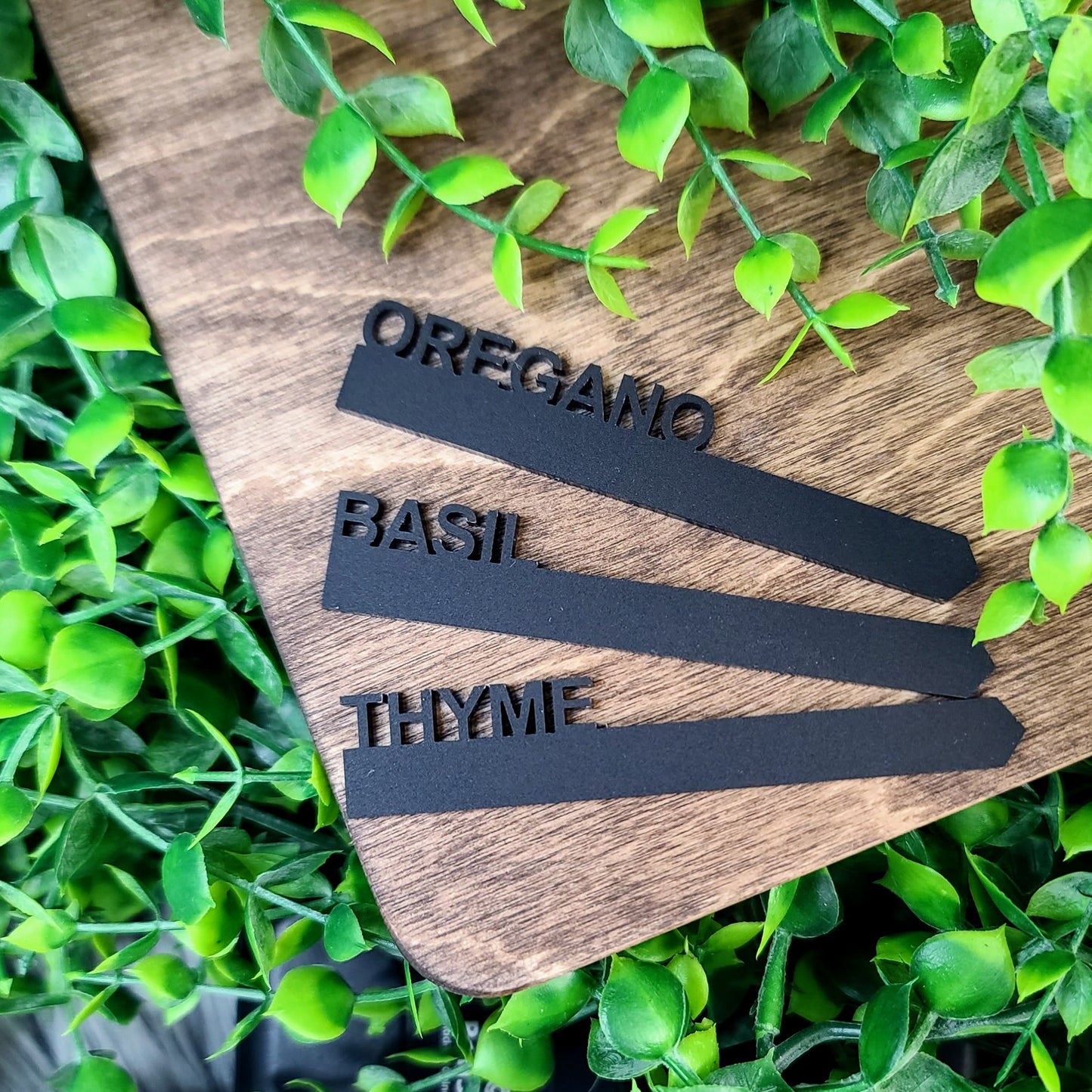 Acrylic Herb Garden Markers - Set of 6