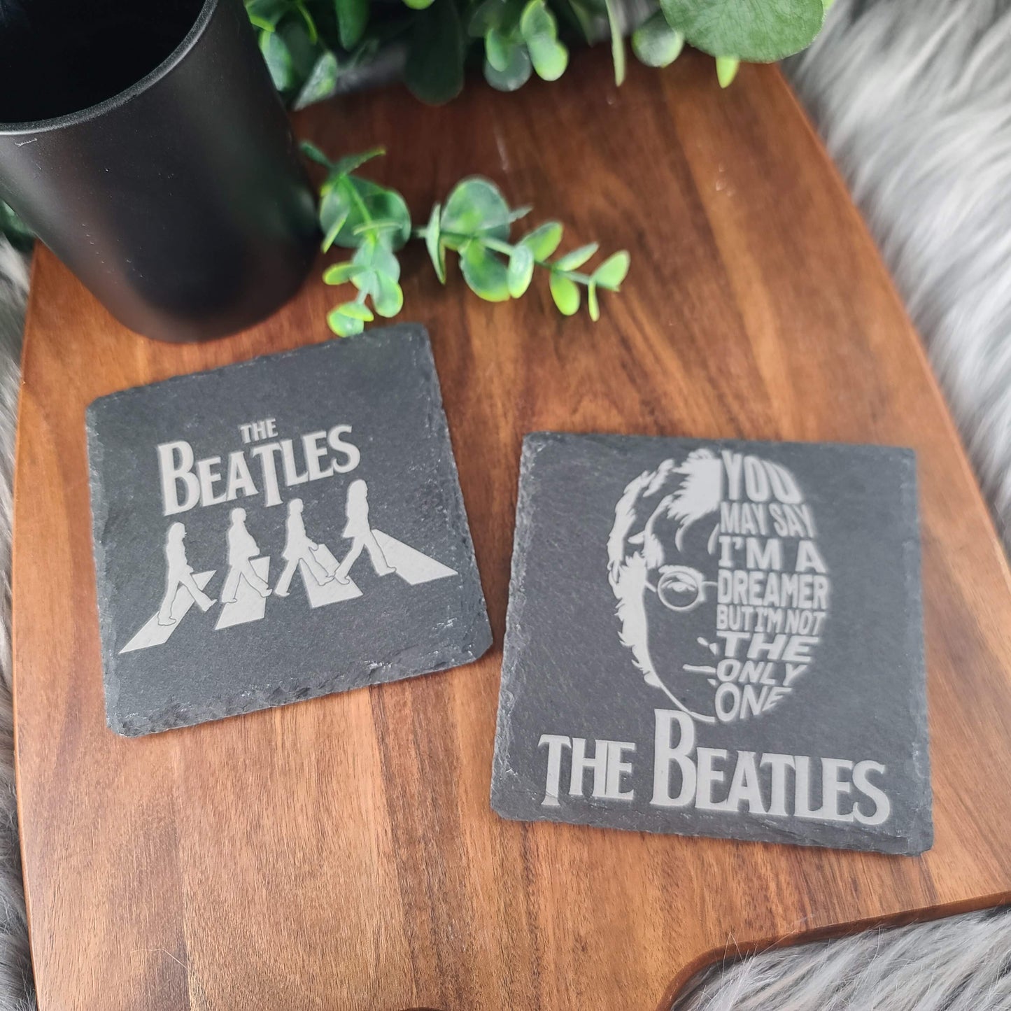 Rock Coasters - Natural Slate