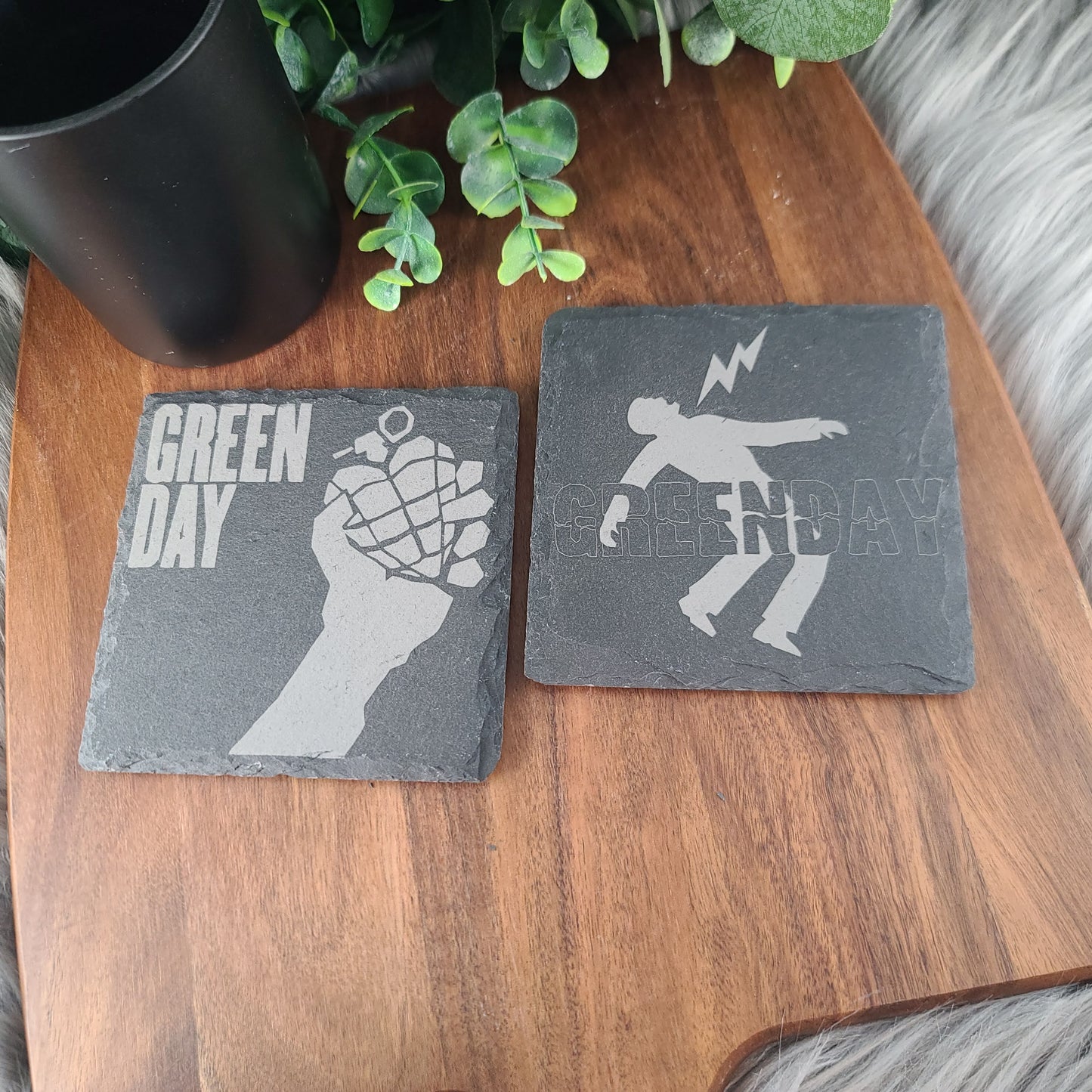 Rock Coasters - Natural Slate
