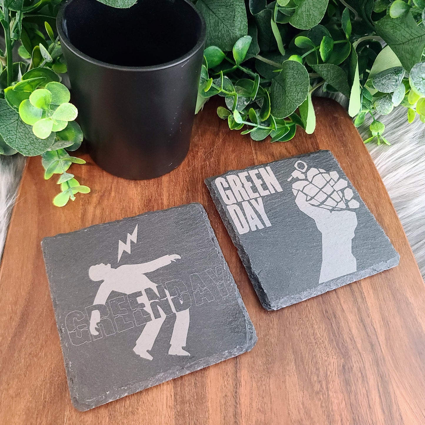 Rock Coasters - Natural Slate
