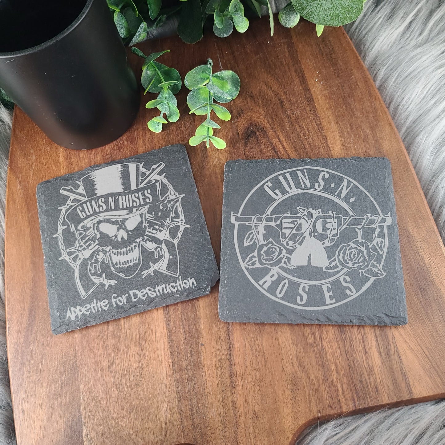 Rock Coasters - Natural Slate