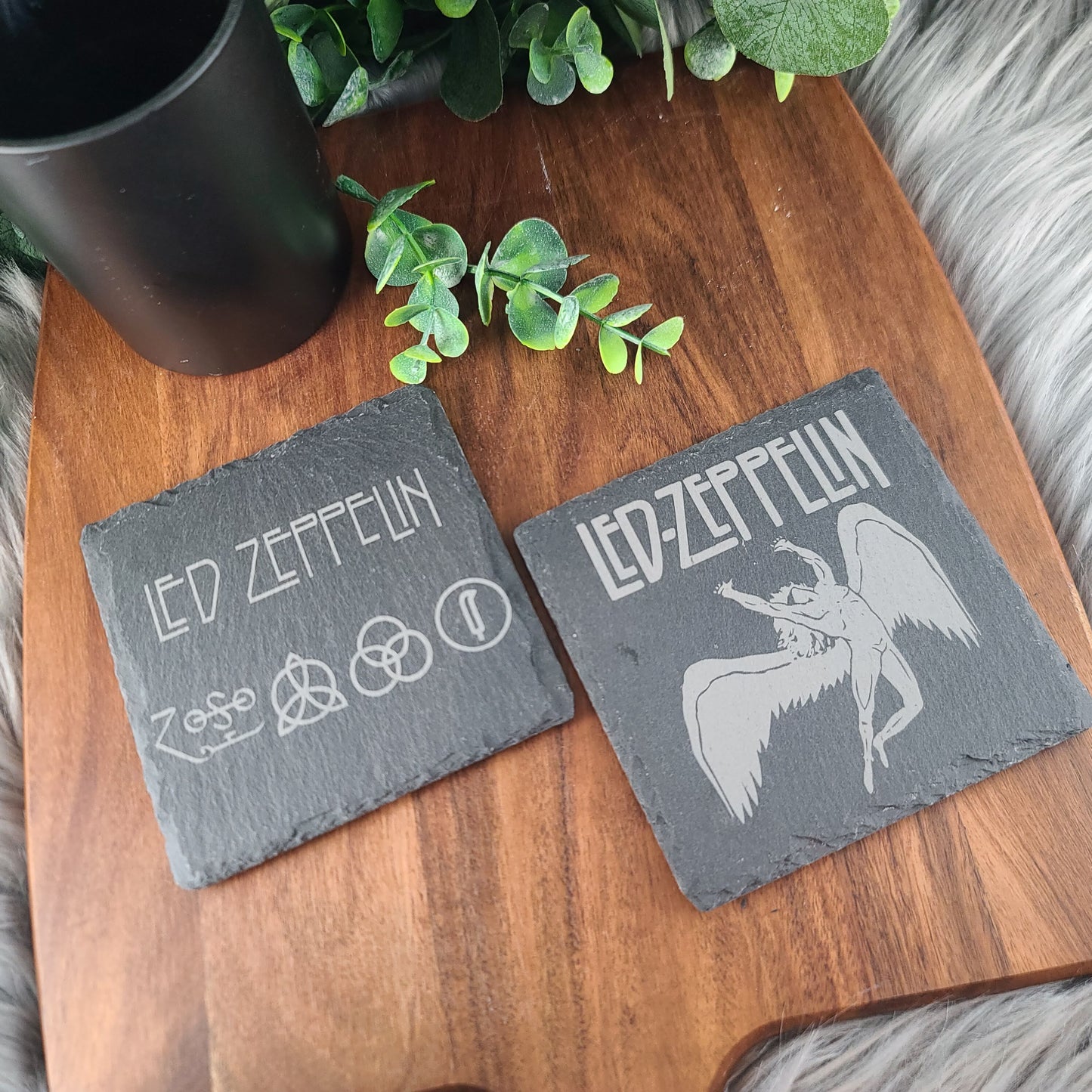 Rock Coasters - Natural Slate