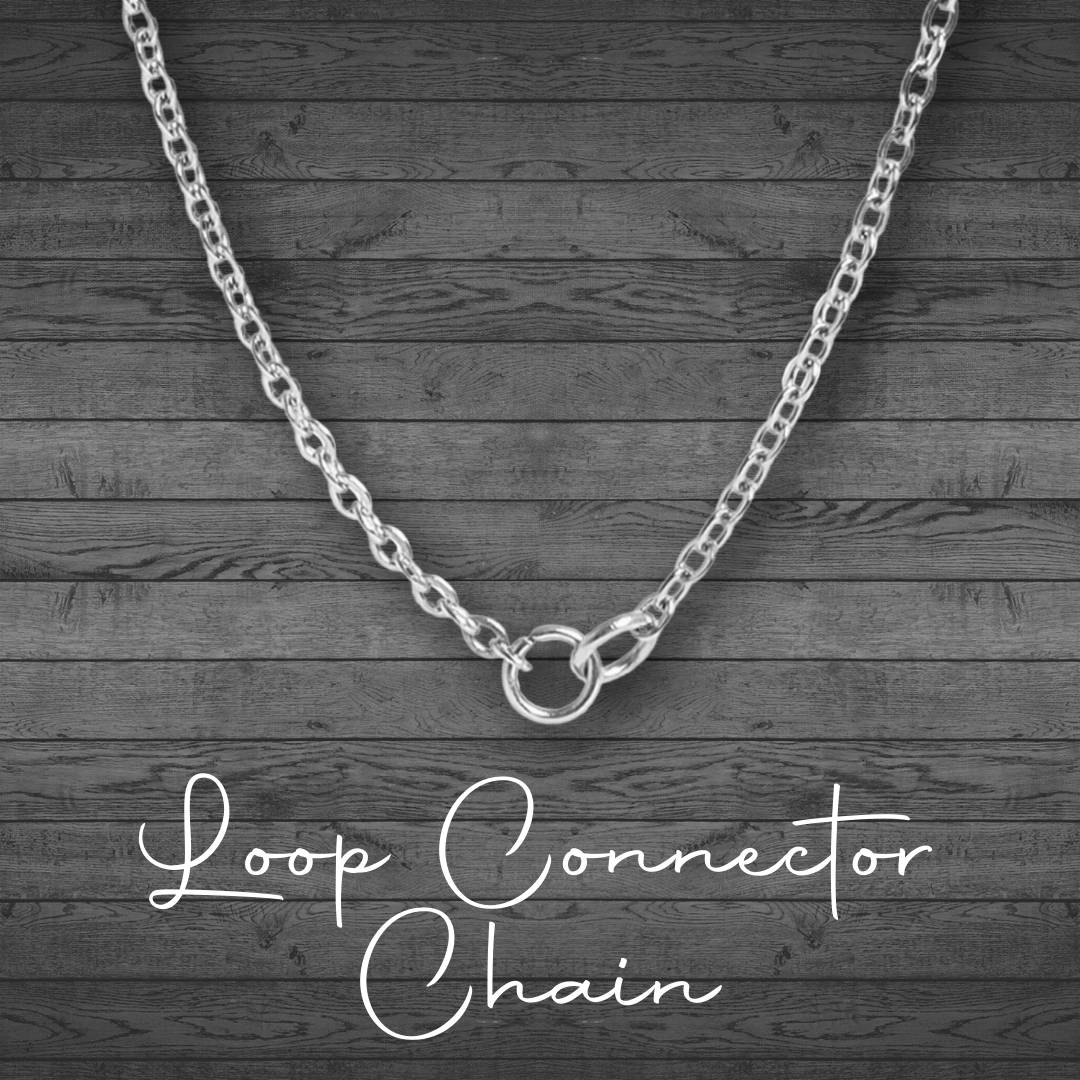 Loop Connector Chain Necklace