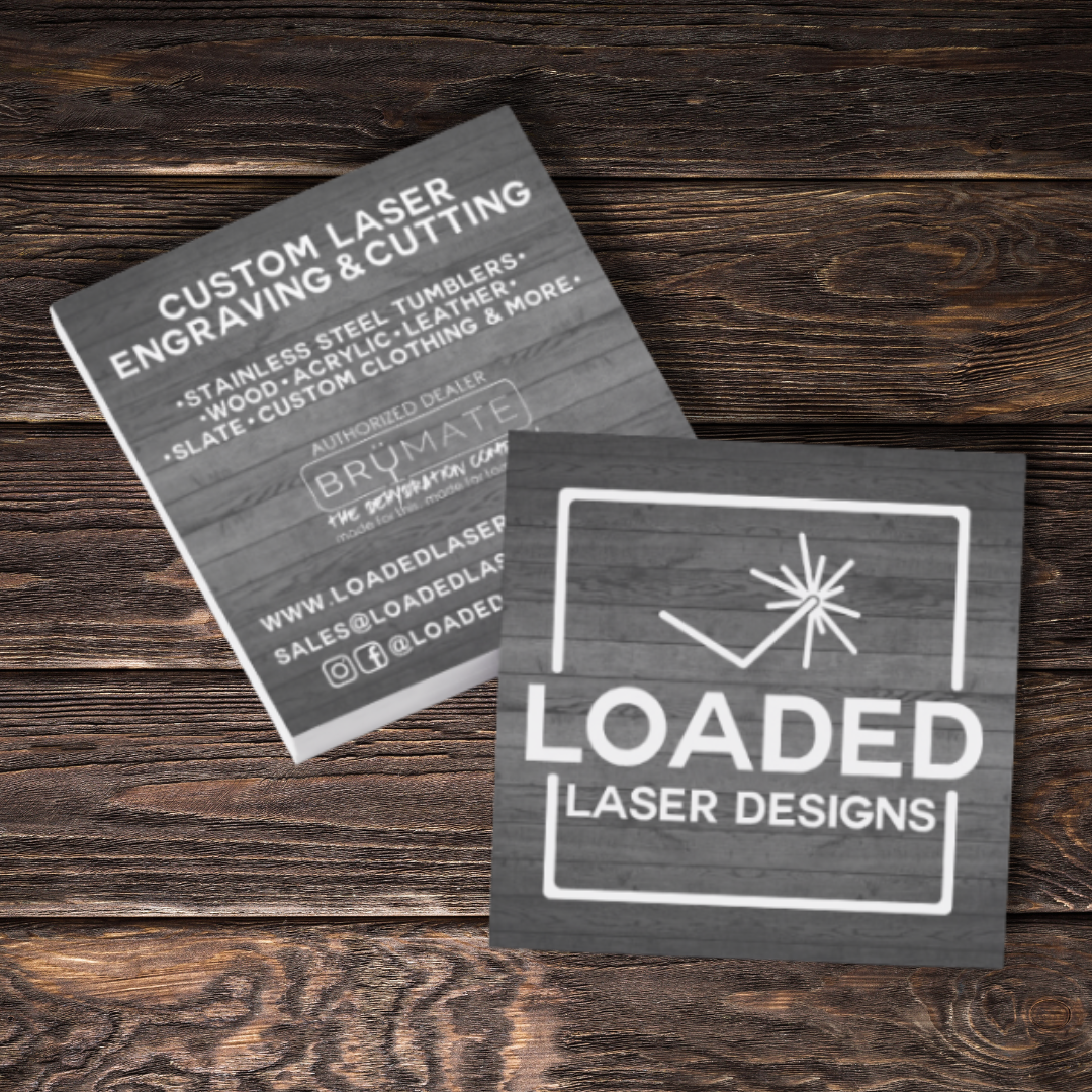 Custom Slate Coasters - Logo/Design