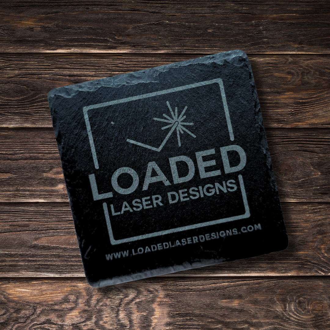 Custom Slate Coasters - Logo/Design
