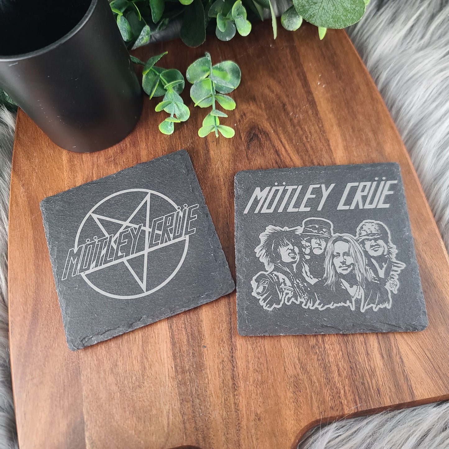 Rock Coasters - Natural Slate