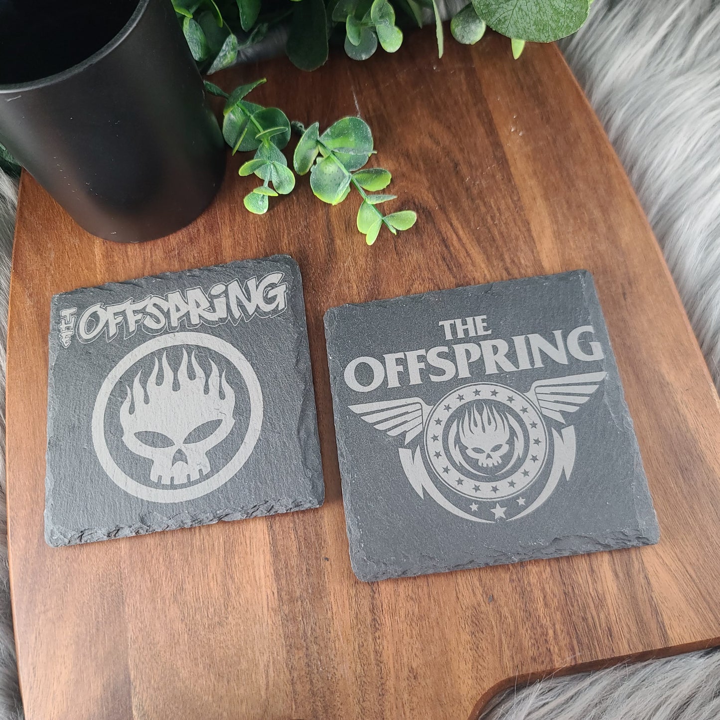Rock Coasters - Natural Slate