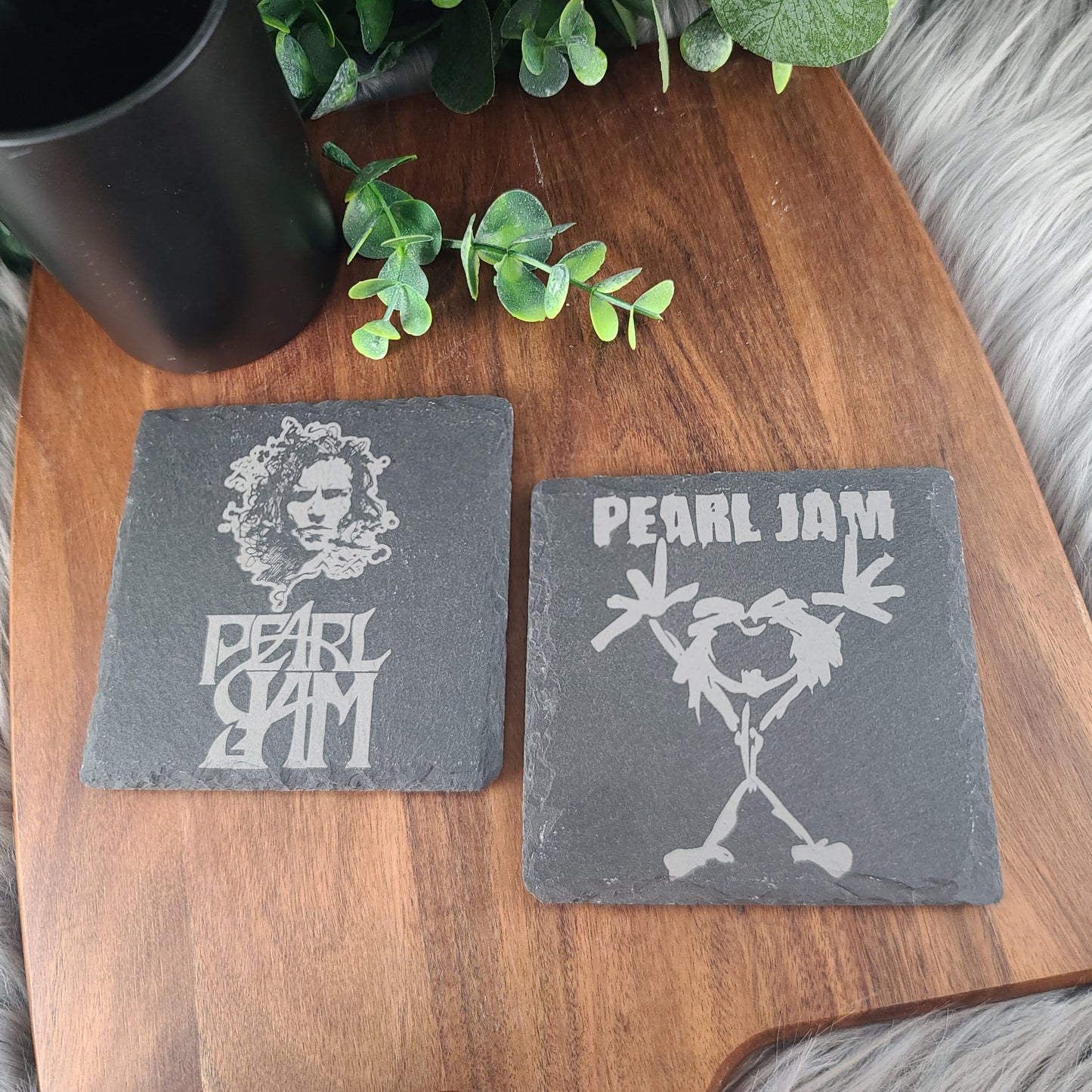 Rock Coasters - Natural Slate
