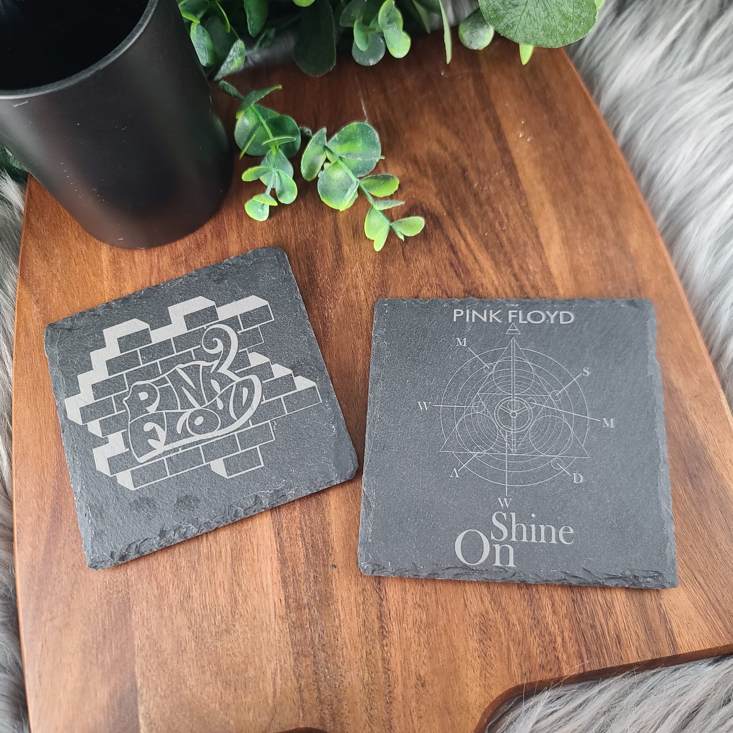 Rock Coasters - Natural Slate