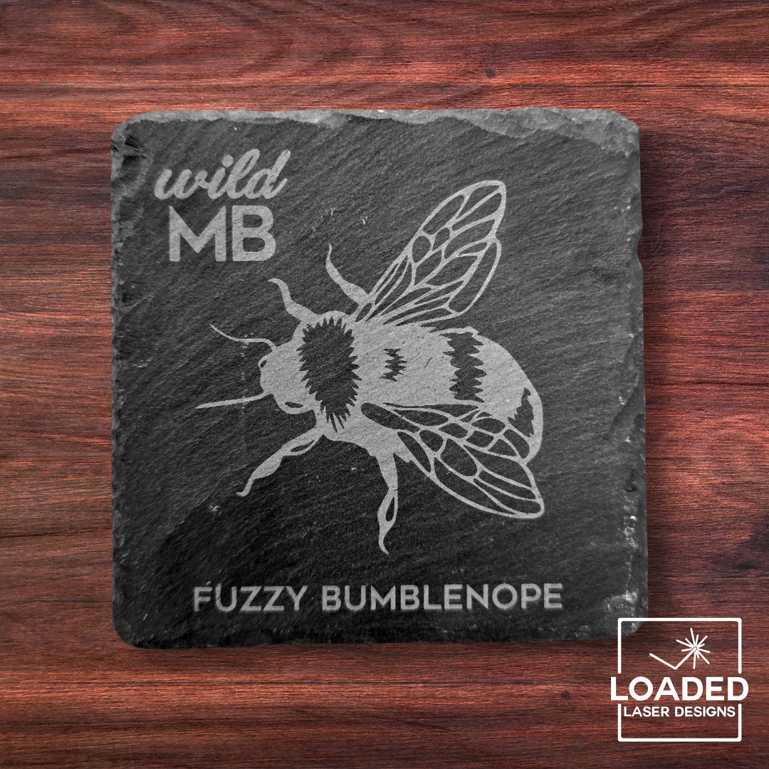 Wild MB Coasters - Natural Slate