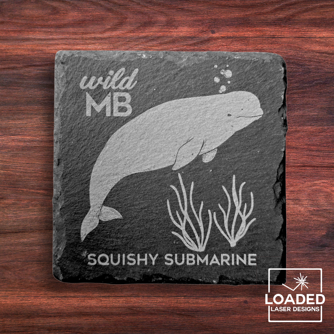 Wild MB Coasters - Natural Slate