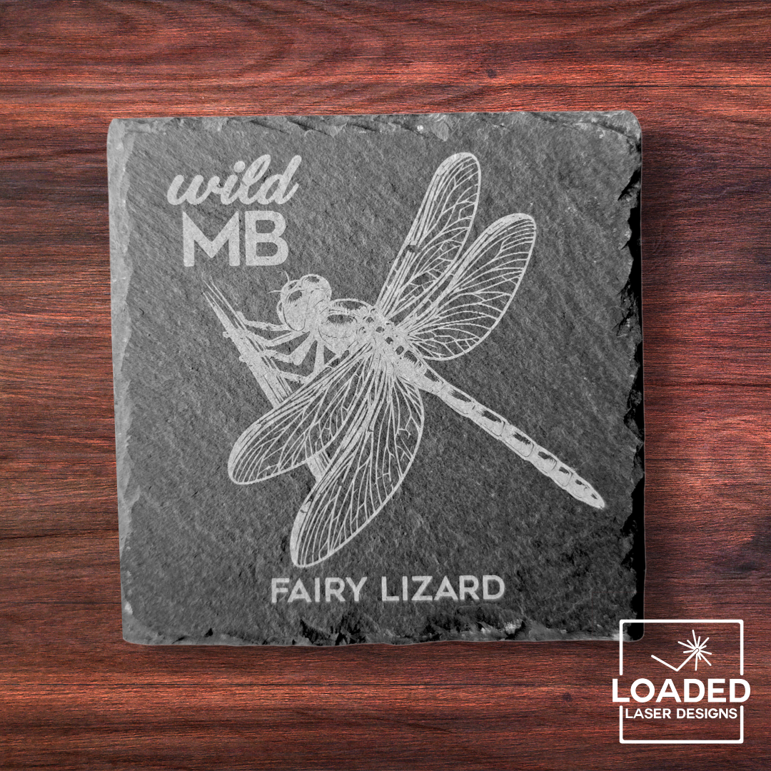 Wild MB Coasters - Natural Slate