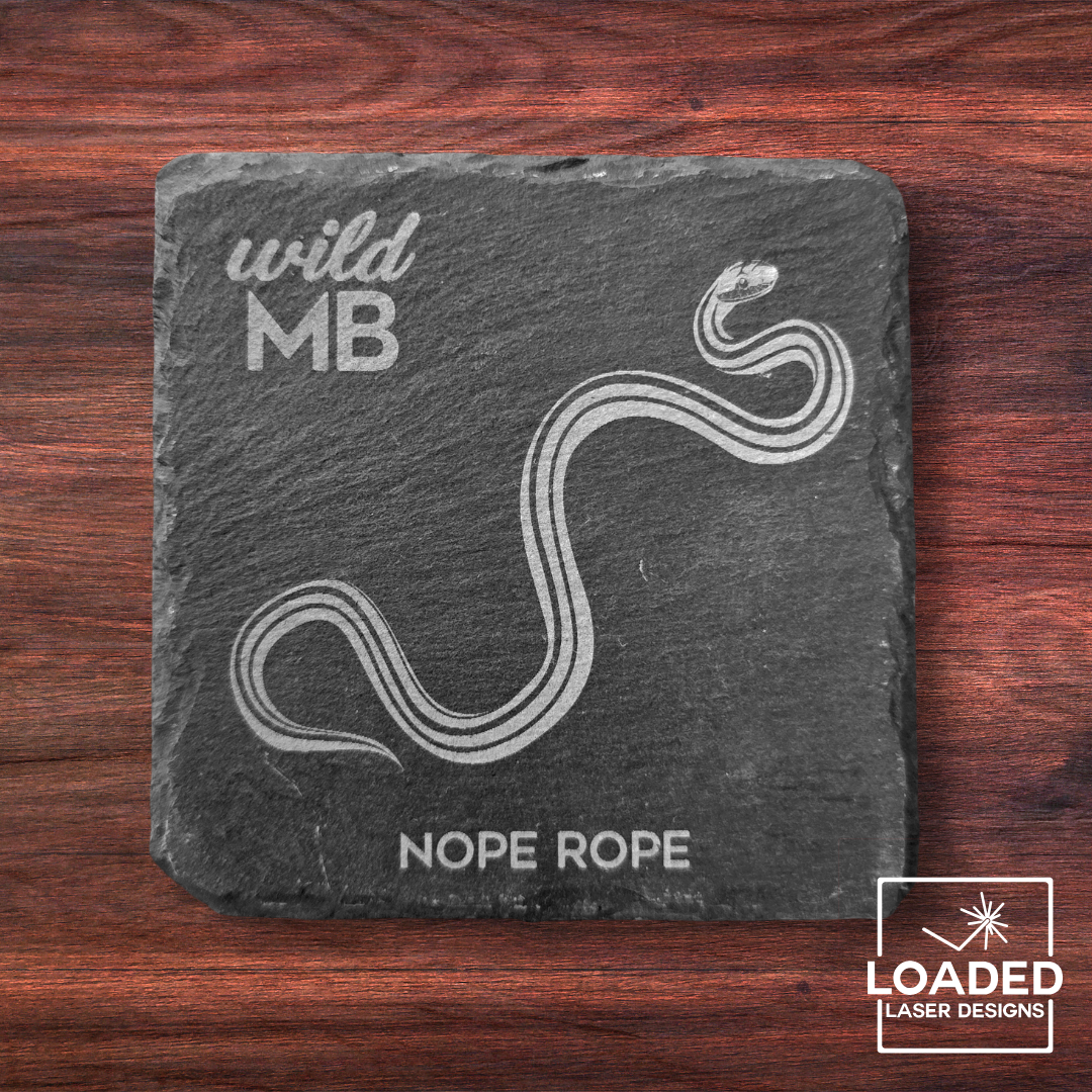 Wild MB Coasters - Natural Slate