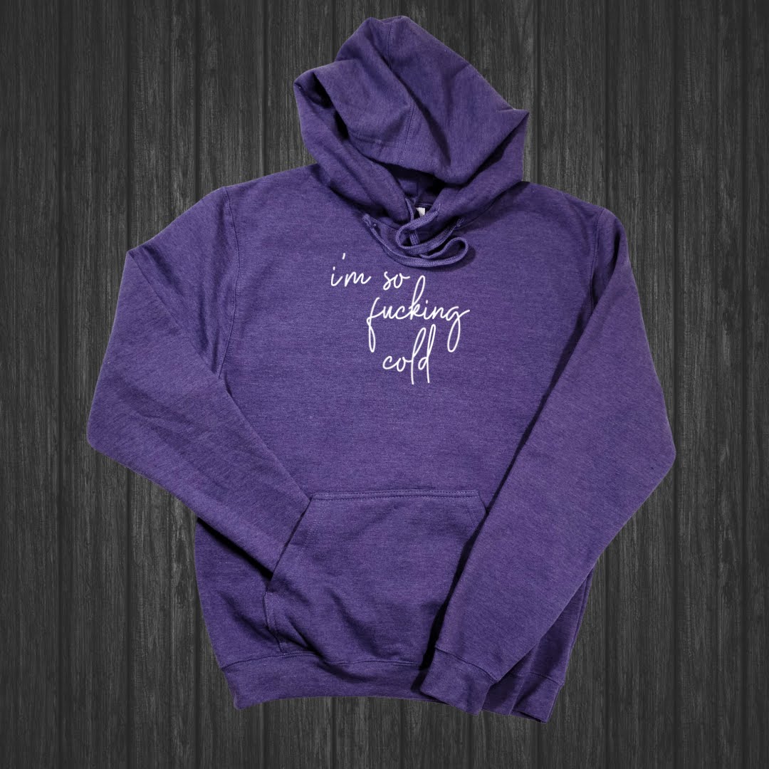 I'm So Fucking Cold Hoodie