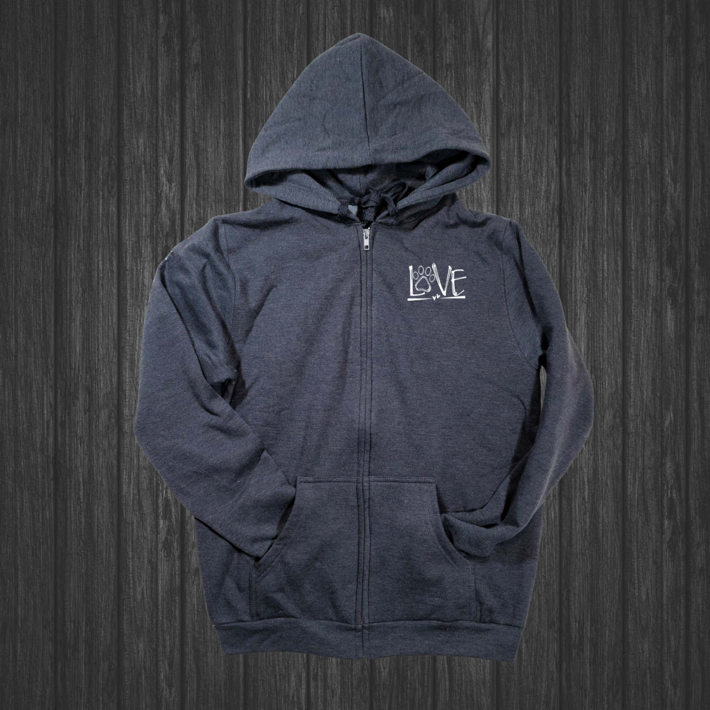 Puppy Love Zipper Hoodie
