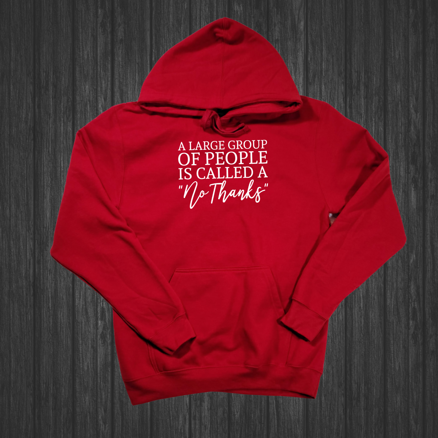 A Large Group of People - Introvert Hoodie