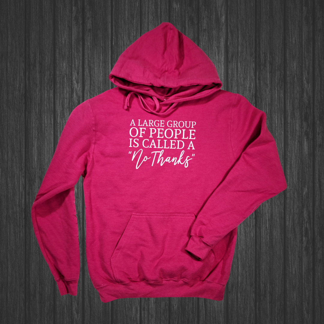 A Large Group of People - Introvert Hoodie