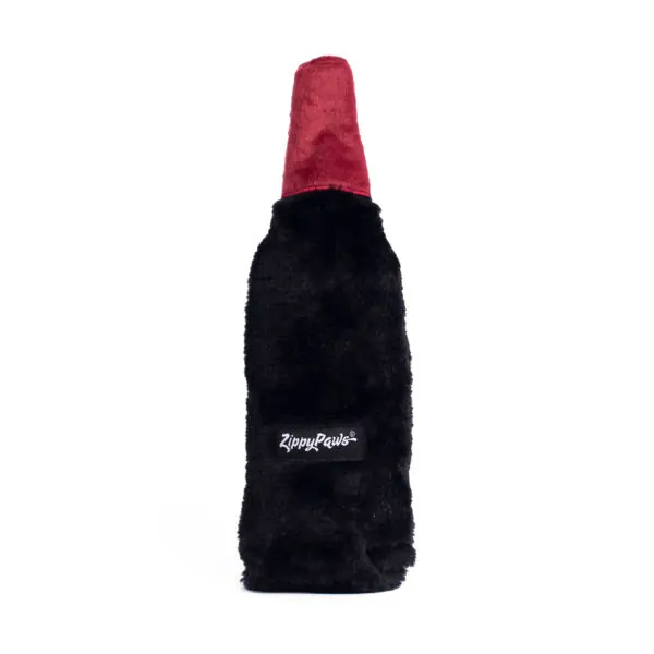 Happy Hour Crusherz Dog Toys - Merlot Wine