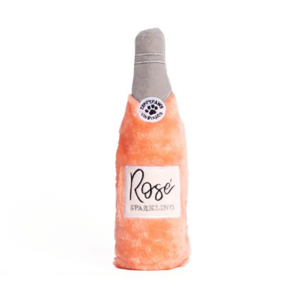 Happy Hour Crusherz Dog Toys - Rosé Wine