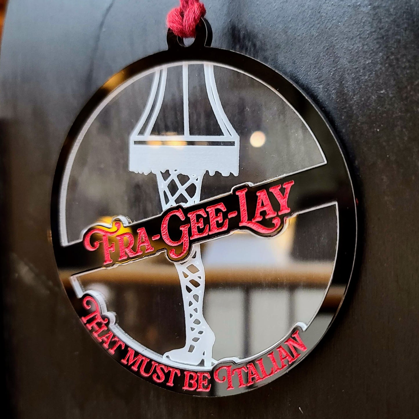 Fra-Gee-Lay Leg Lamp Ornament