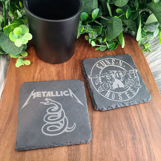 Rock Coasters - Natural Slate