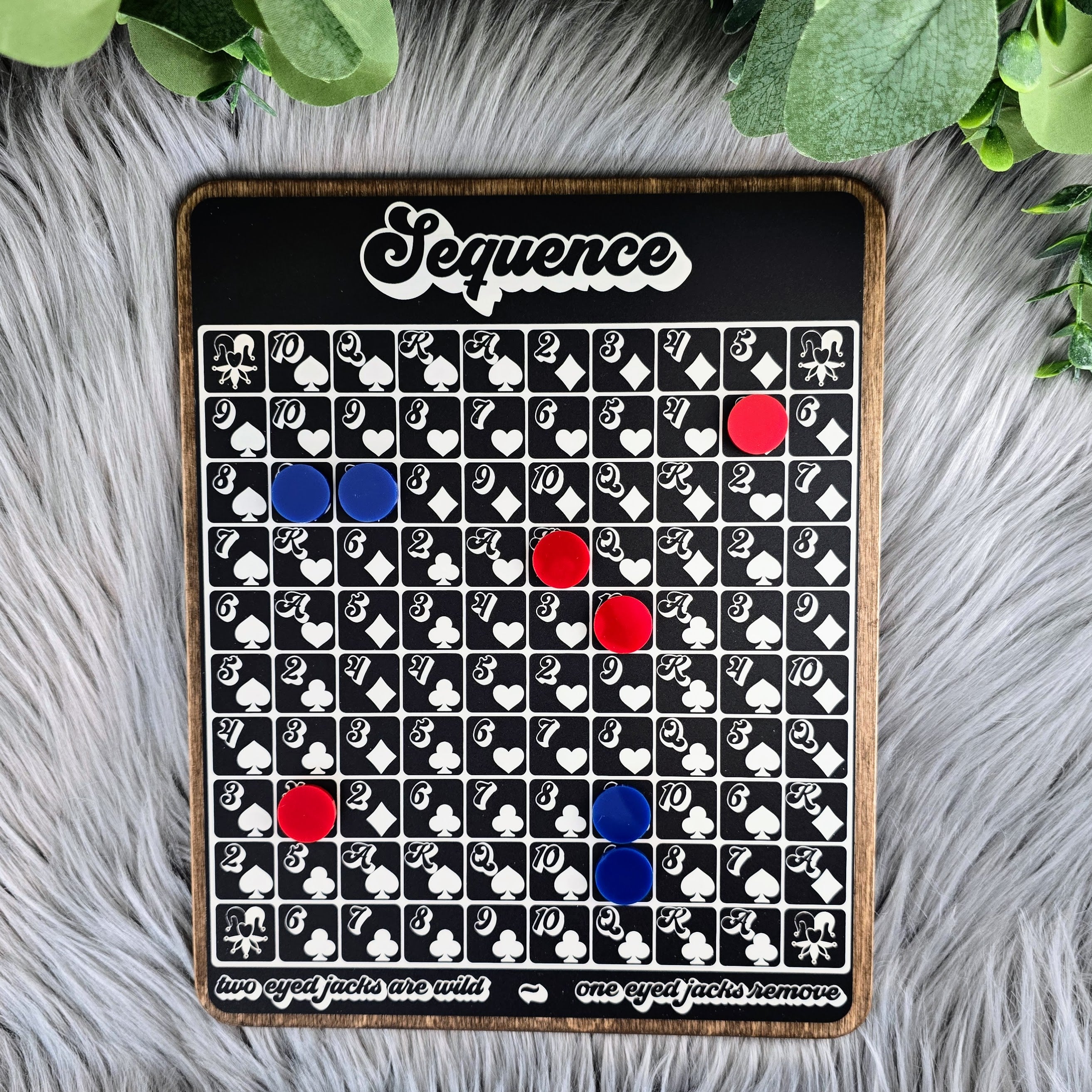 Sequence Game Board – Sasshole Designs