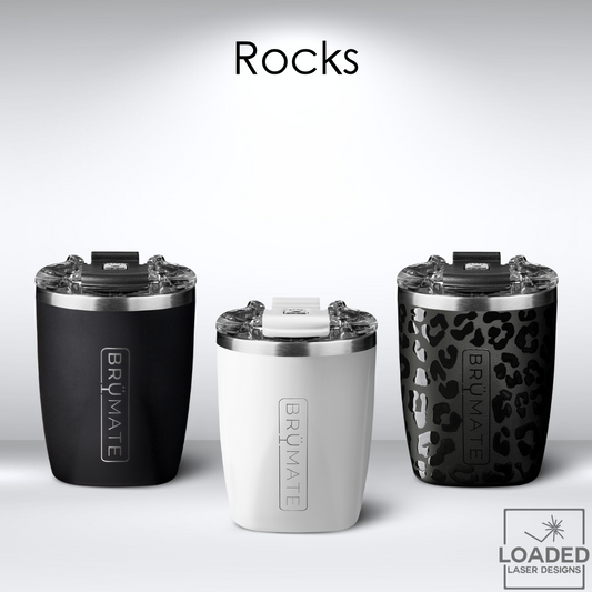 Brumate Rocks Tumbler 12oz - Custom Laser Engraving Available