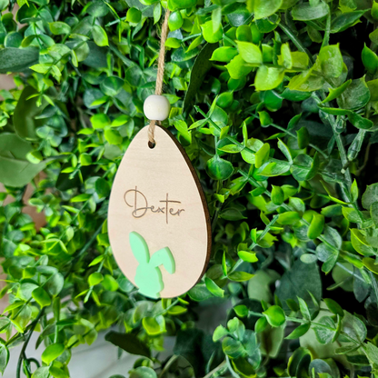 Custom Name Easter Egg Basket Tags