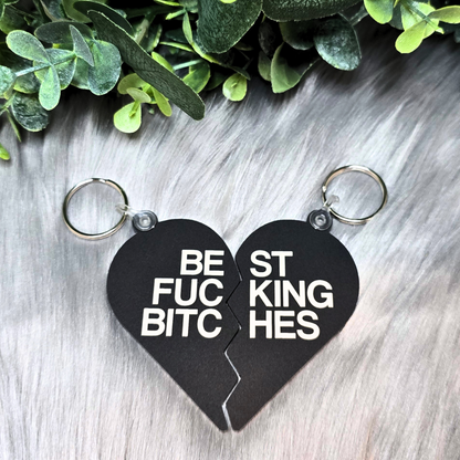 Best Fucking Bitches - 2 Piece Acrylic Keychain