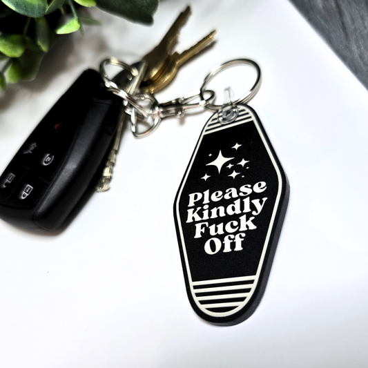 Please Kindly Fuck Off - Acrylic Keychain