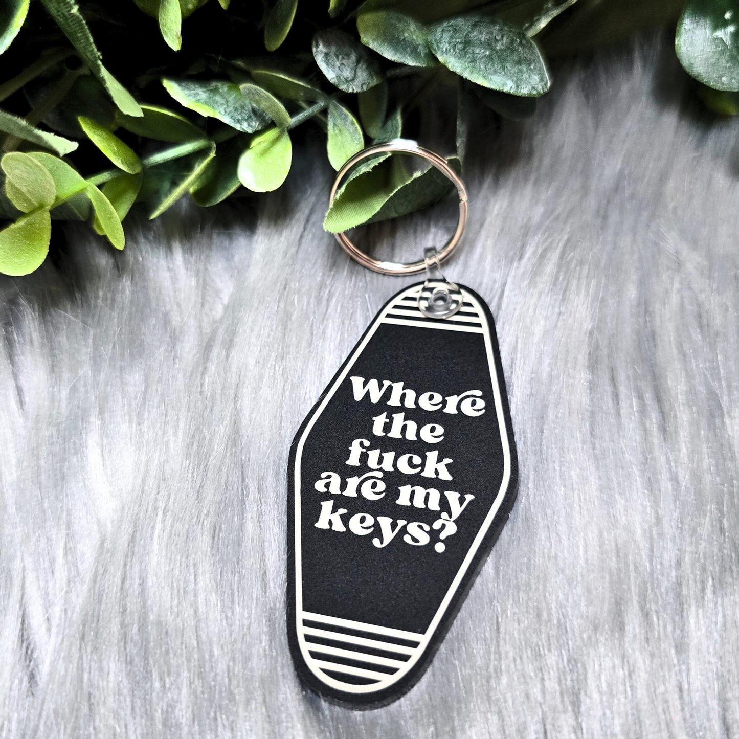 Where The Fuck Are My Keys - Acrylic Keychain