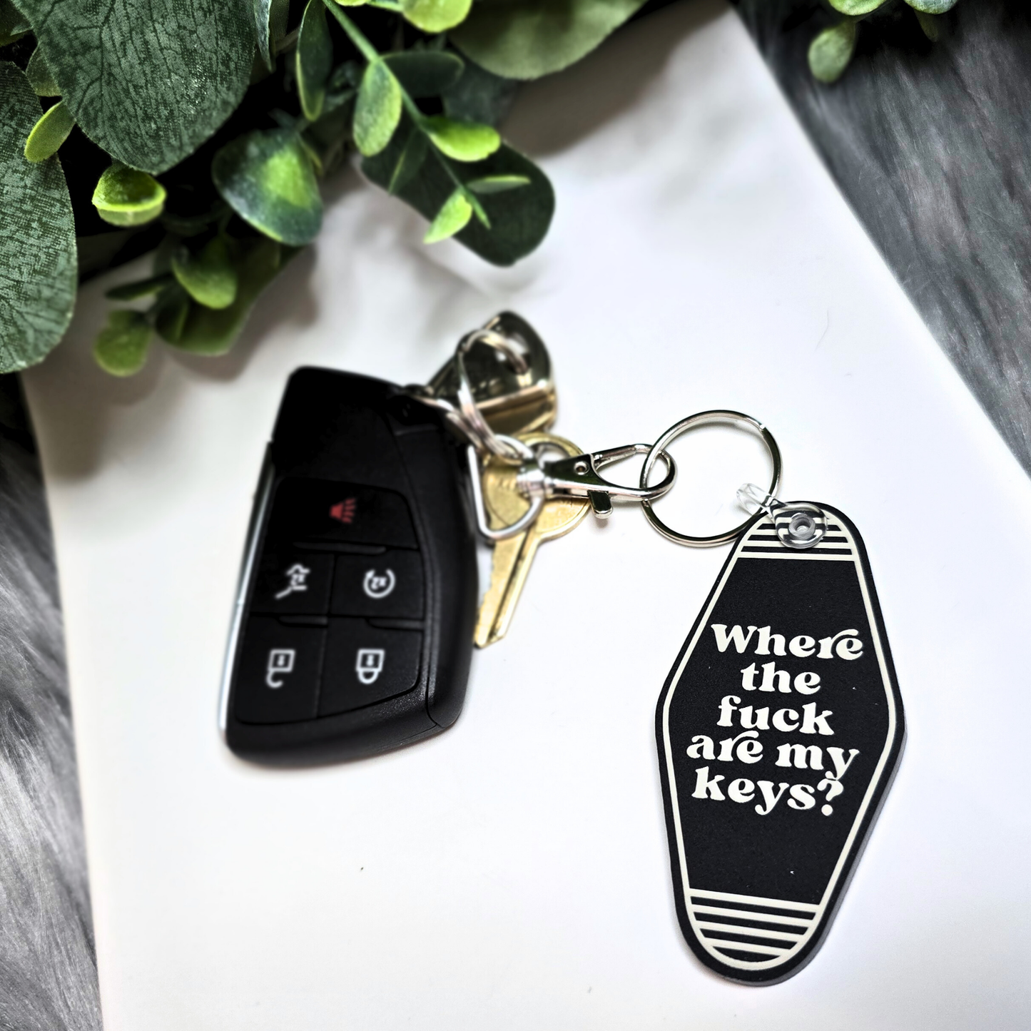 Where The Fuck Are My Keys - Acrylic Keychain