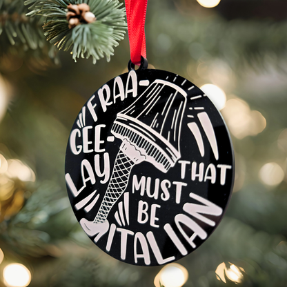 Fra-Gee-Lay Leg Lamp - Christmas Story Inspired Ornament