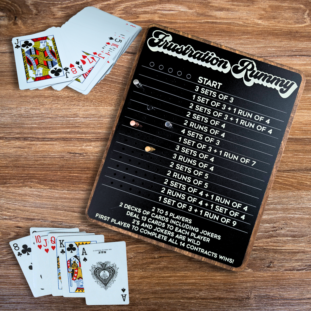 Frustration Rummy Game Board