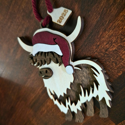 Highland Cow Ornament