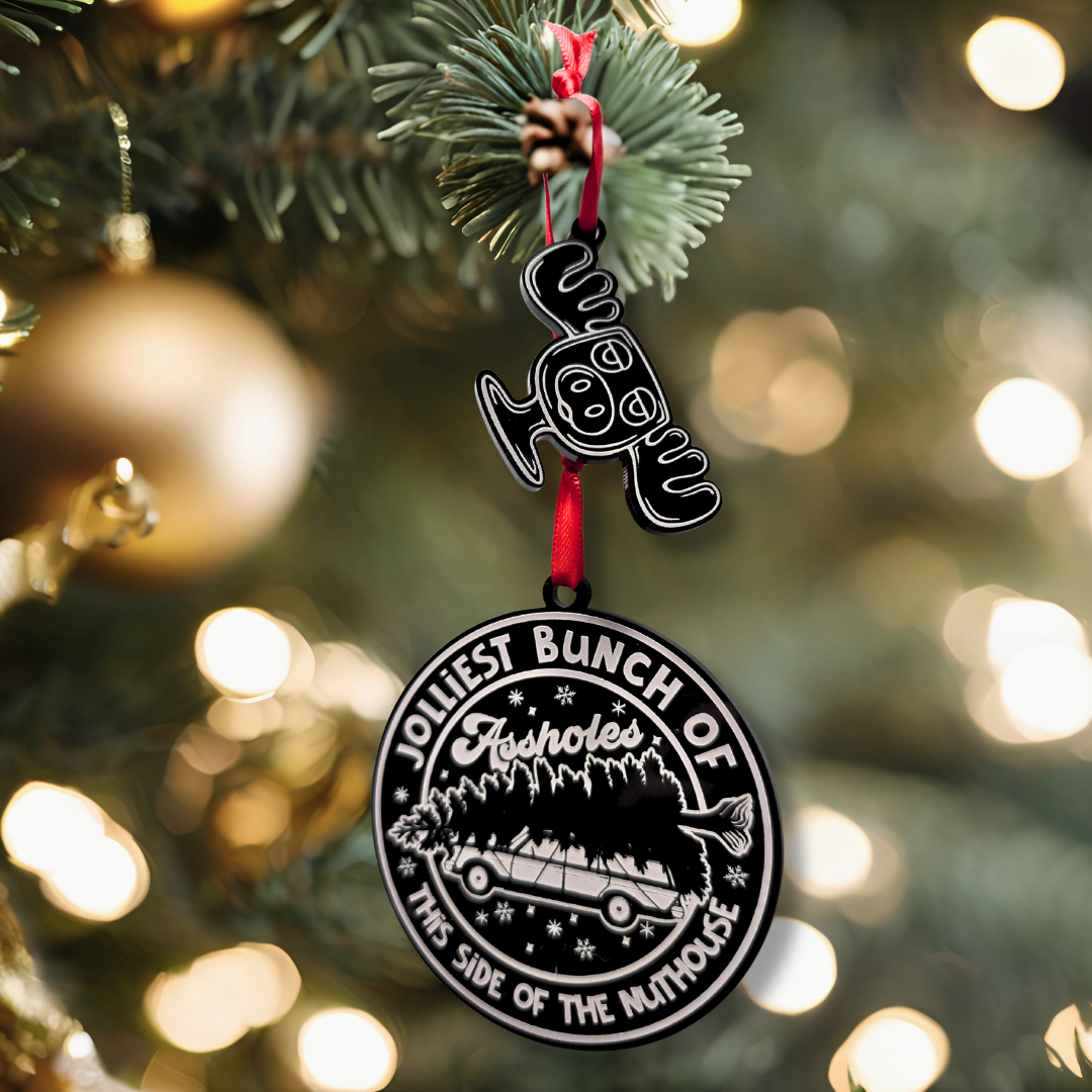 Jolliest Bunch of Assholes - Christmas Vacation Inspired Ornament