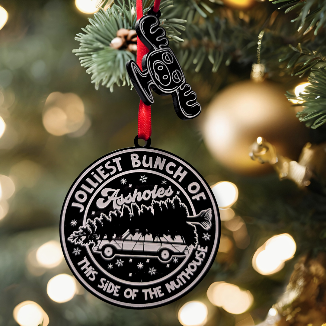 Jolliest Bunch of Assholes - Christmas Vacation Inspired Ornament