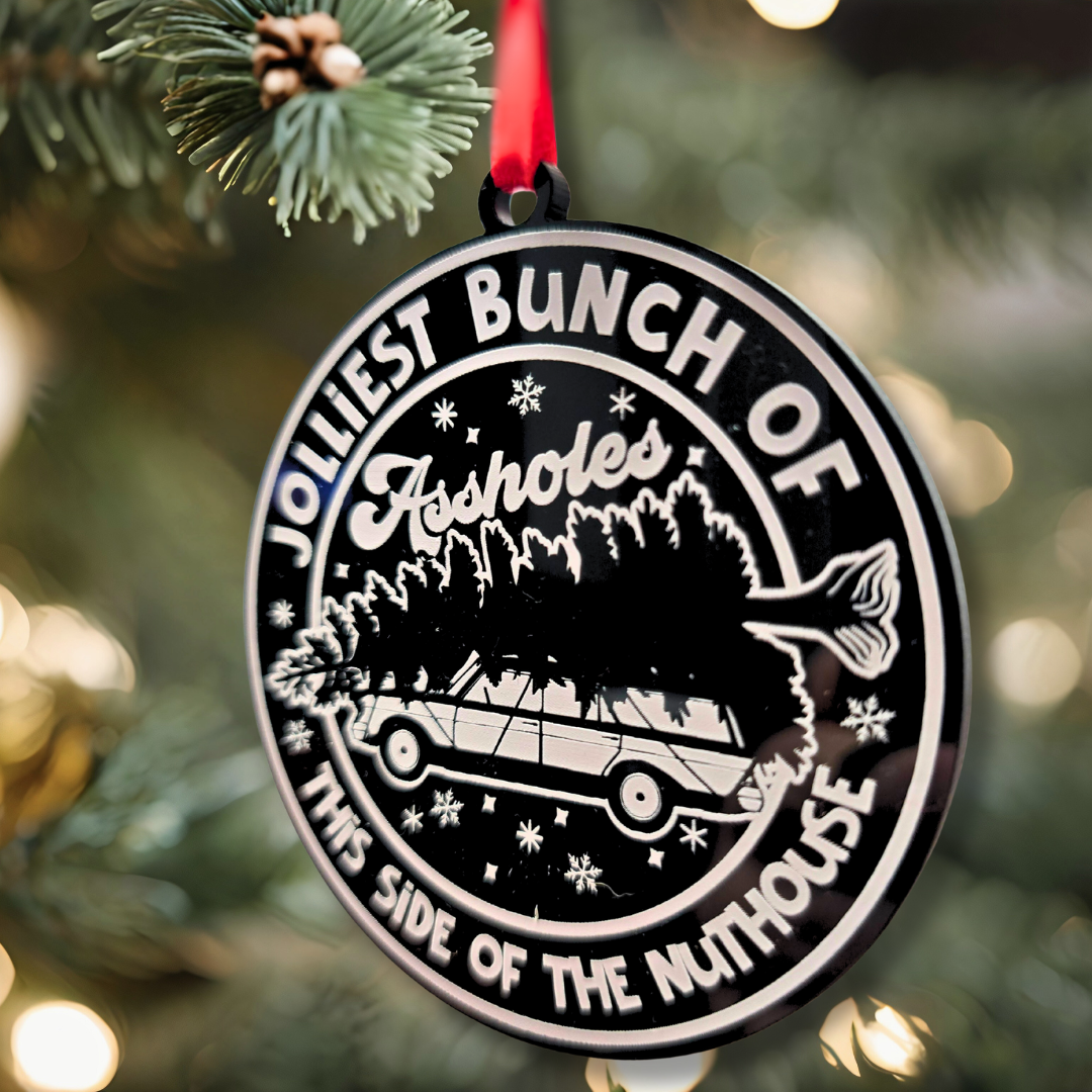 Jolliest Bunch of Assholes - Christmas Vacation Inspired Ornament
