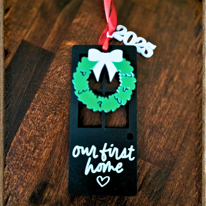 Our First Home Ornament