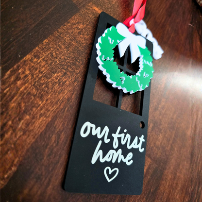 Our First Home Ornament