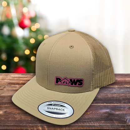PAWS Snapback Trucker Hat