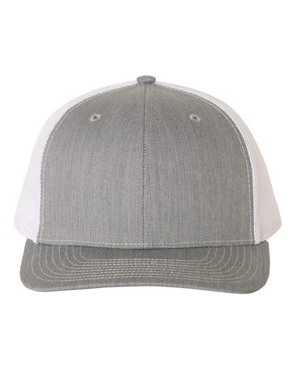 Snapback Trucker Hat - Custom Engraved Leather Patch Available