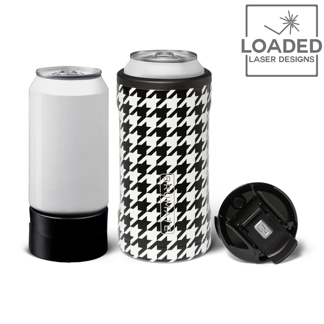Laser engraved Brumate Hopsulator TRíO can cooler with custom engraving | Loaded Laser Designs