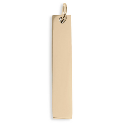 Gold Bar Pendants - Blank