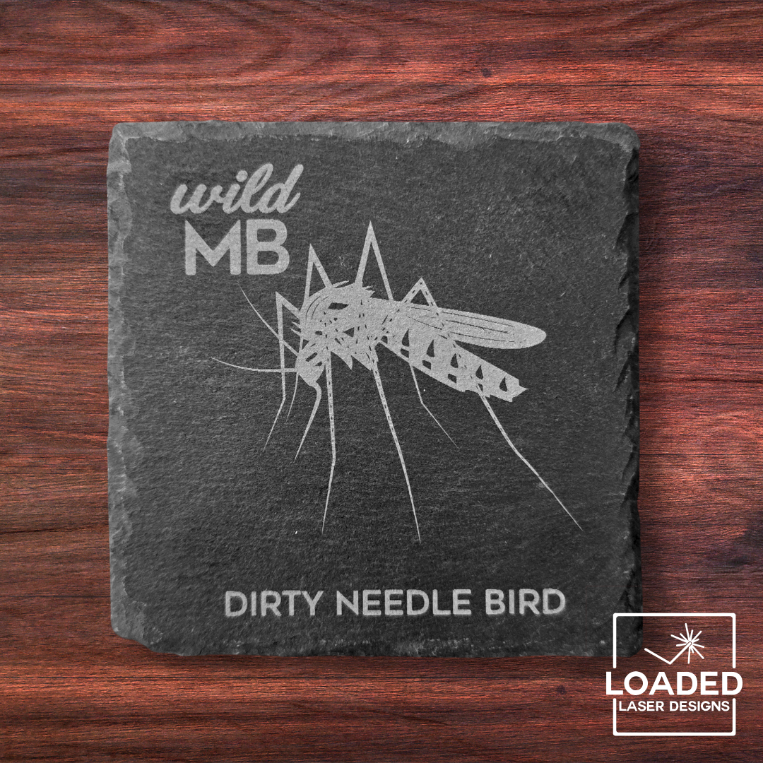 Wild MB Coasters - Natural Slate