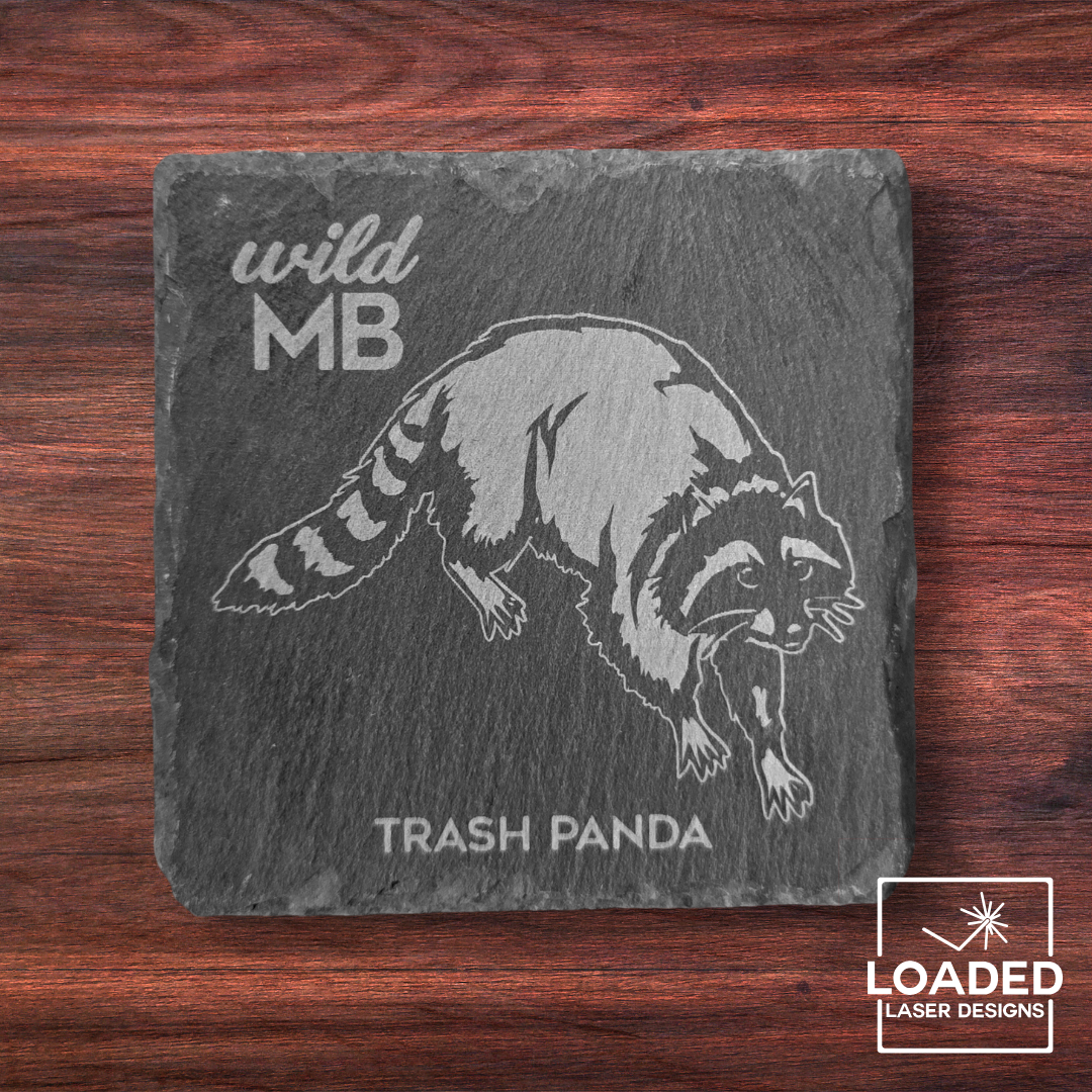 Wild MB Coasters - Natural Slate