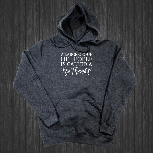 A Large Group of People - Introvert Hoodie