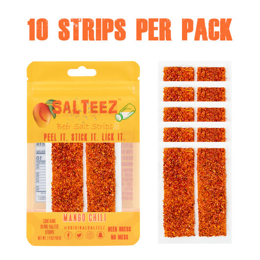 Mango Chili Salt - Salteez Beer Salt Strips