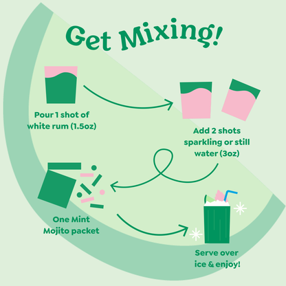 Craftmix - Mojito Cocktail Mixers - 12 Pack